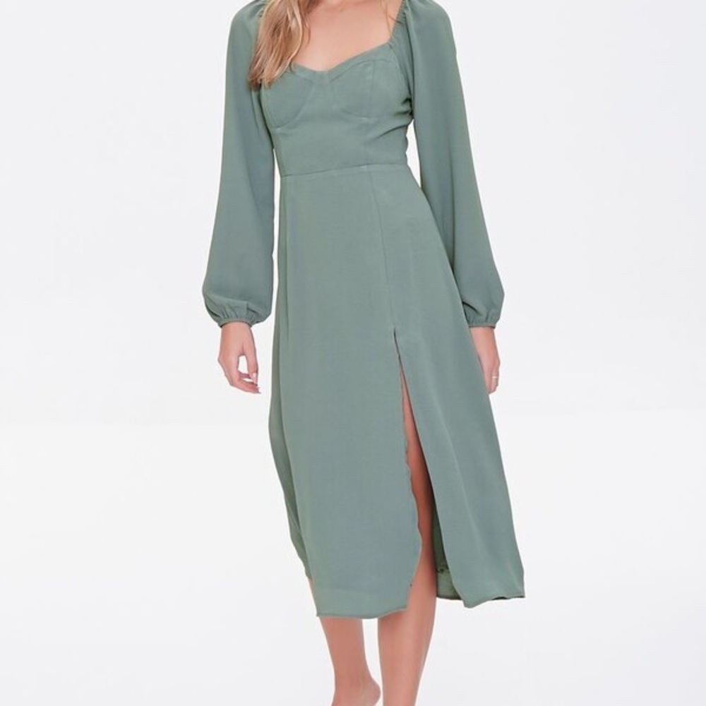 Green Midi Dress